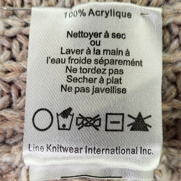 Anthropologie | John + Jenn Lace Shoulder Knit Turtle Neck Sweater size Medium - Picture 7 of 7